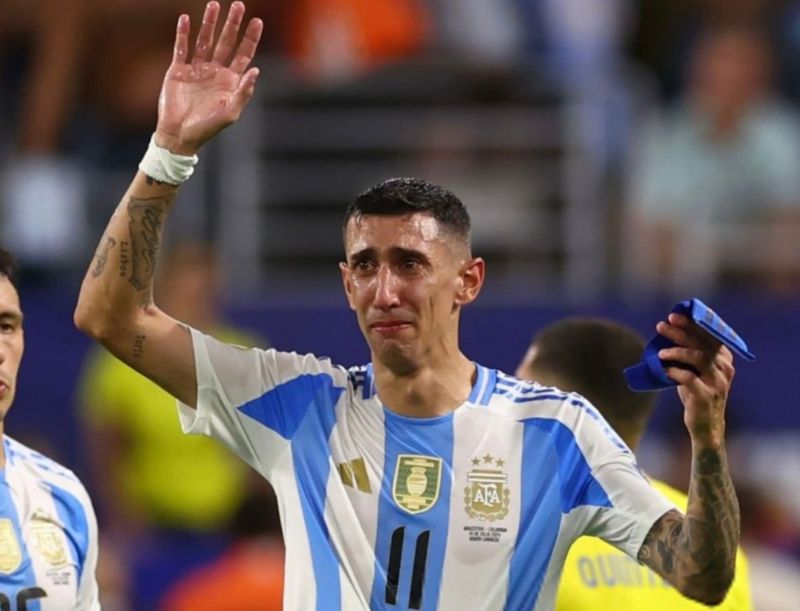 Angel Di Maria là biểu tượng của tinh thần cống hiến, tài năng và trái tim luôn hướng về màu cờ sắc áo Argentina